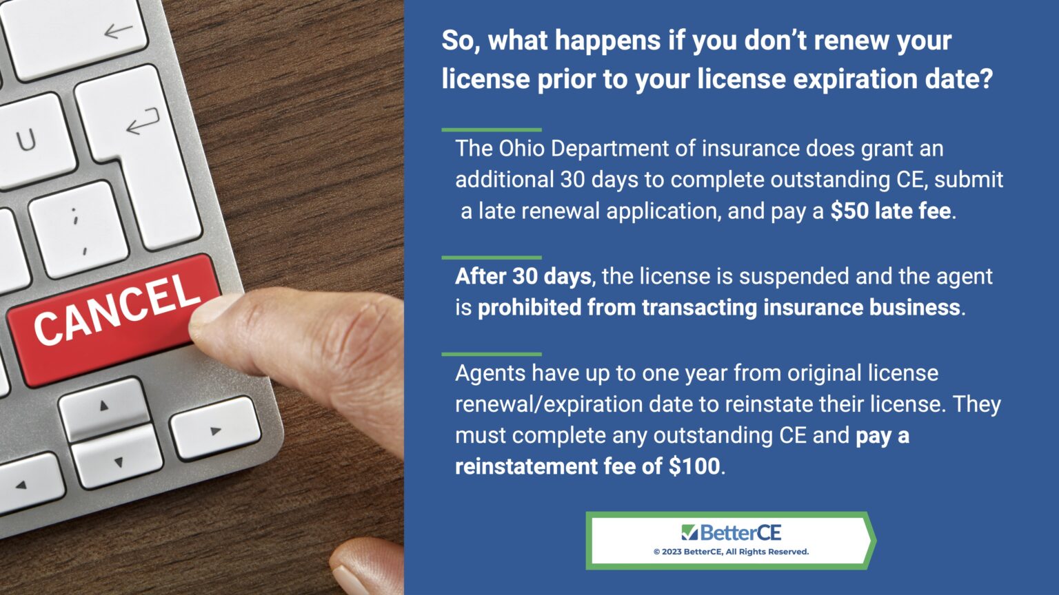 What Are the Late Fees and Penalties if I Don’t Renew My Ohio Insurance